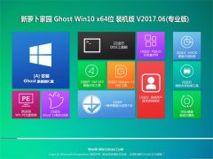 ܲ԰Ghost Win10 (X64) ׼װ201706(Լ)